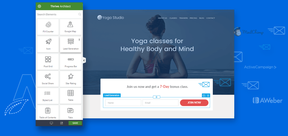 Thrive Architect - the WordPress Page Builder for Online Business